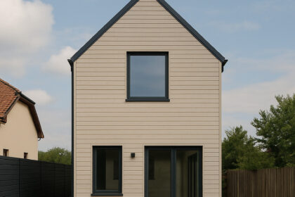 Domy szkieletowe na wąską działkę